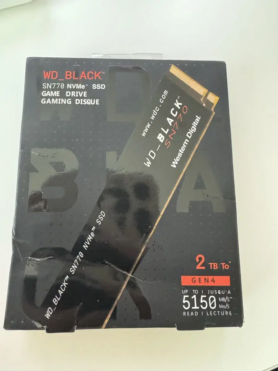 WD black sn770 2TB 미개봉 새상품